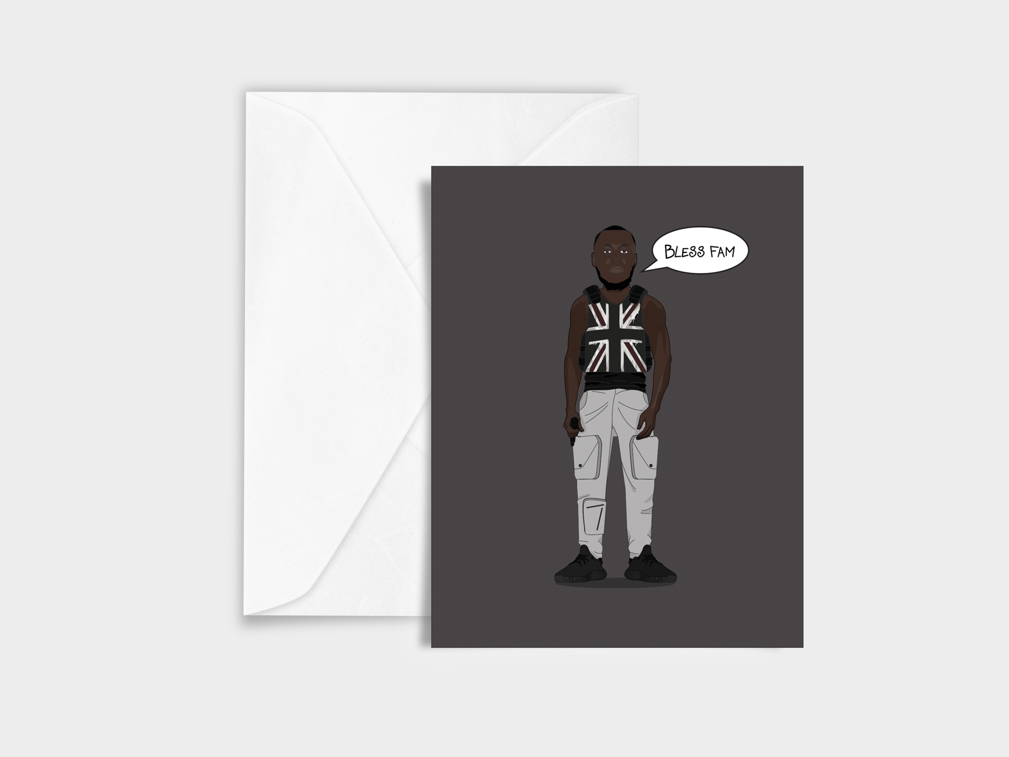 Stormzy Greetings Card