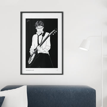 Inspired by Paul Weller A2 Poster Print