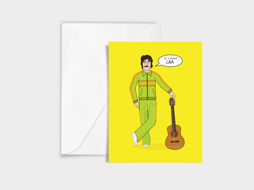 John Lennon Greetings Card