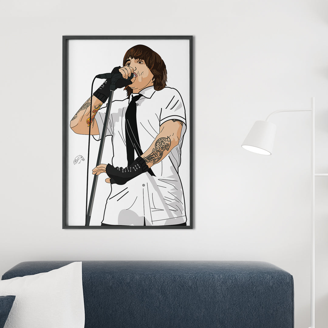 Inspired by Anthony Kiedis Art