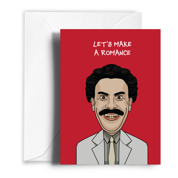 Borat Valentines Card