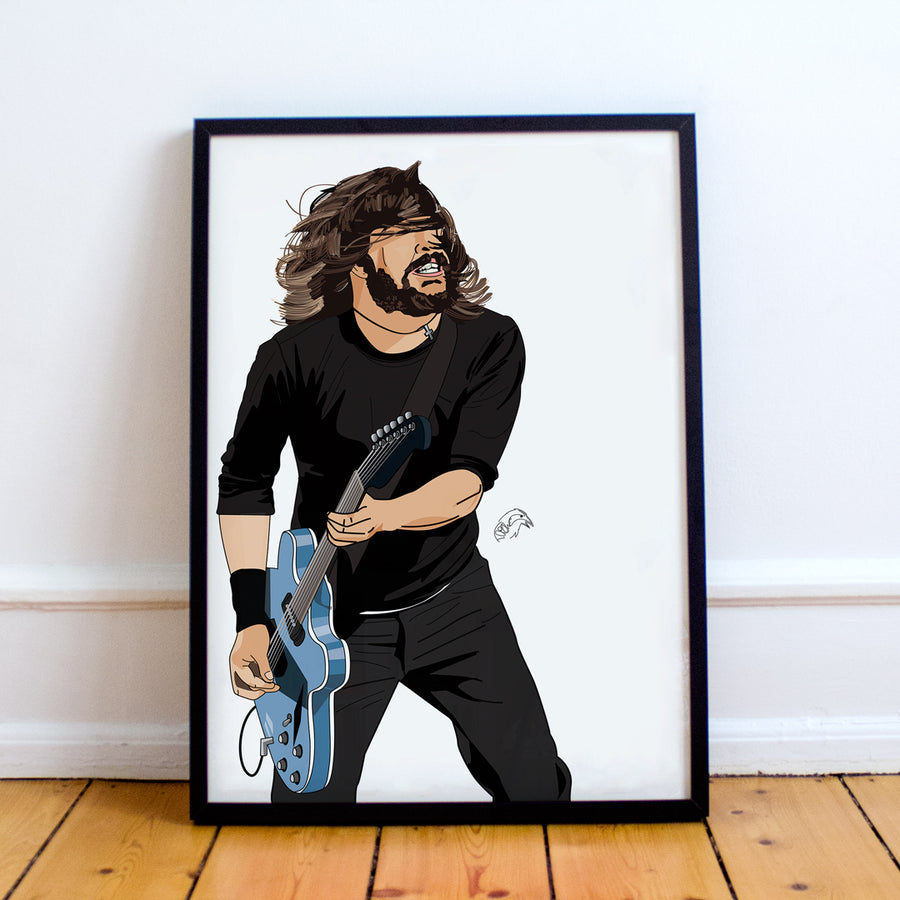 Inspired by Dave Grohl Art