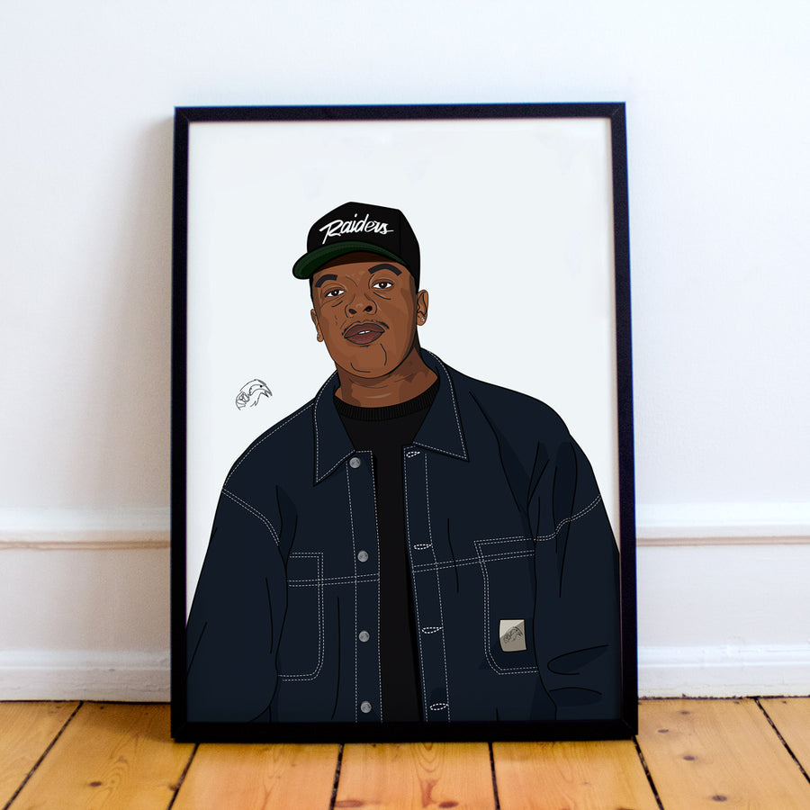 Inspired by DR DRE ART PRINT