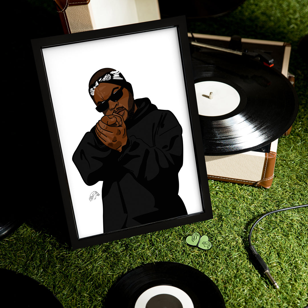 Inspired by ICE CUBE ART PRINT