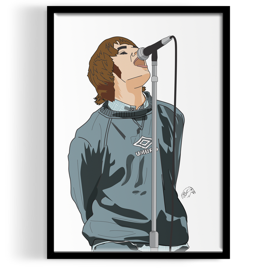 Liam gallagher online maine road umbro