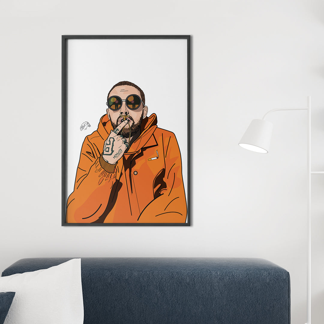 Inspired by Mac Miller Print