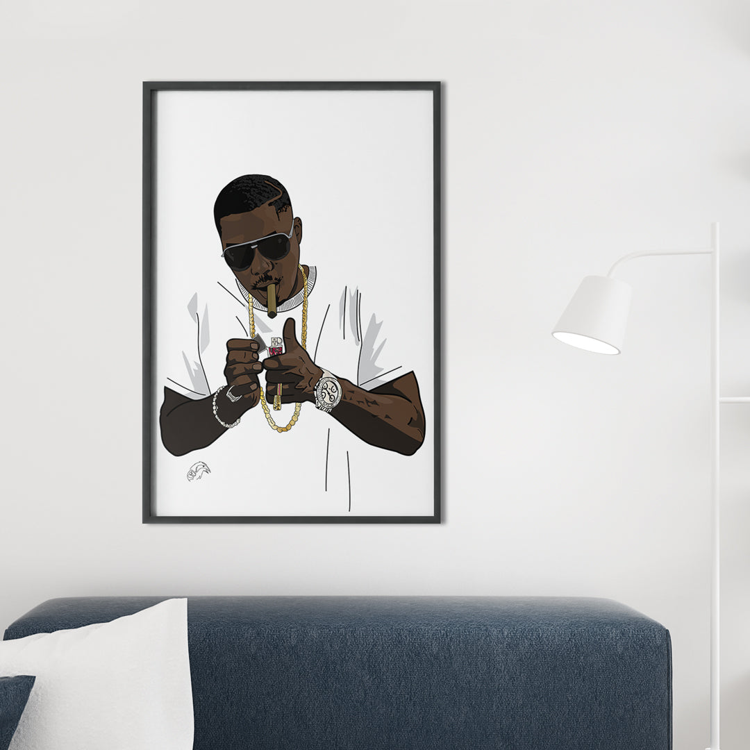 Inspired by NAS ART PRINT