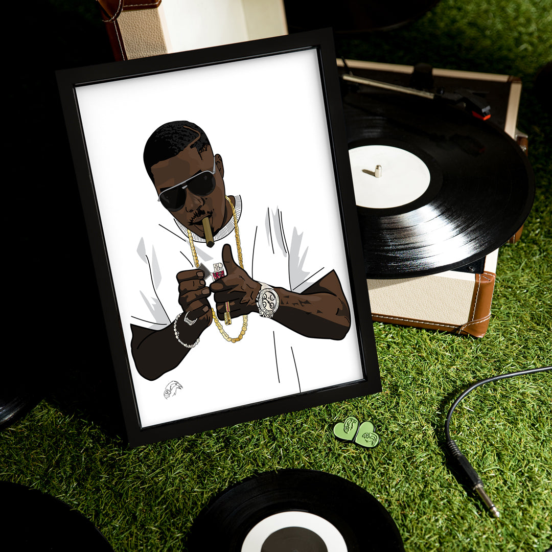 Inspired by NAS ART PRINT