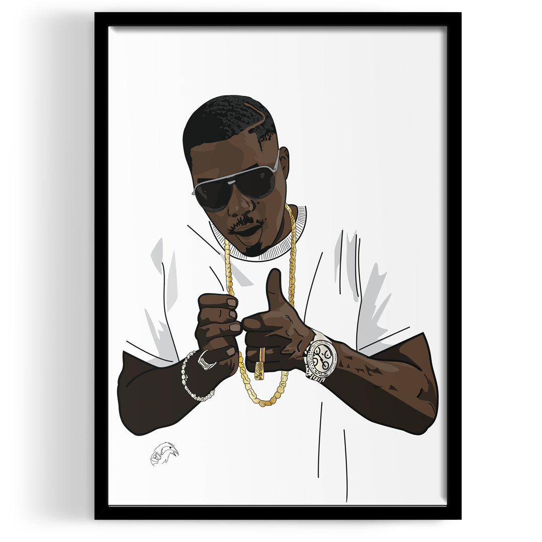 Inspired by NAS ART PRINT