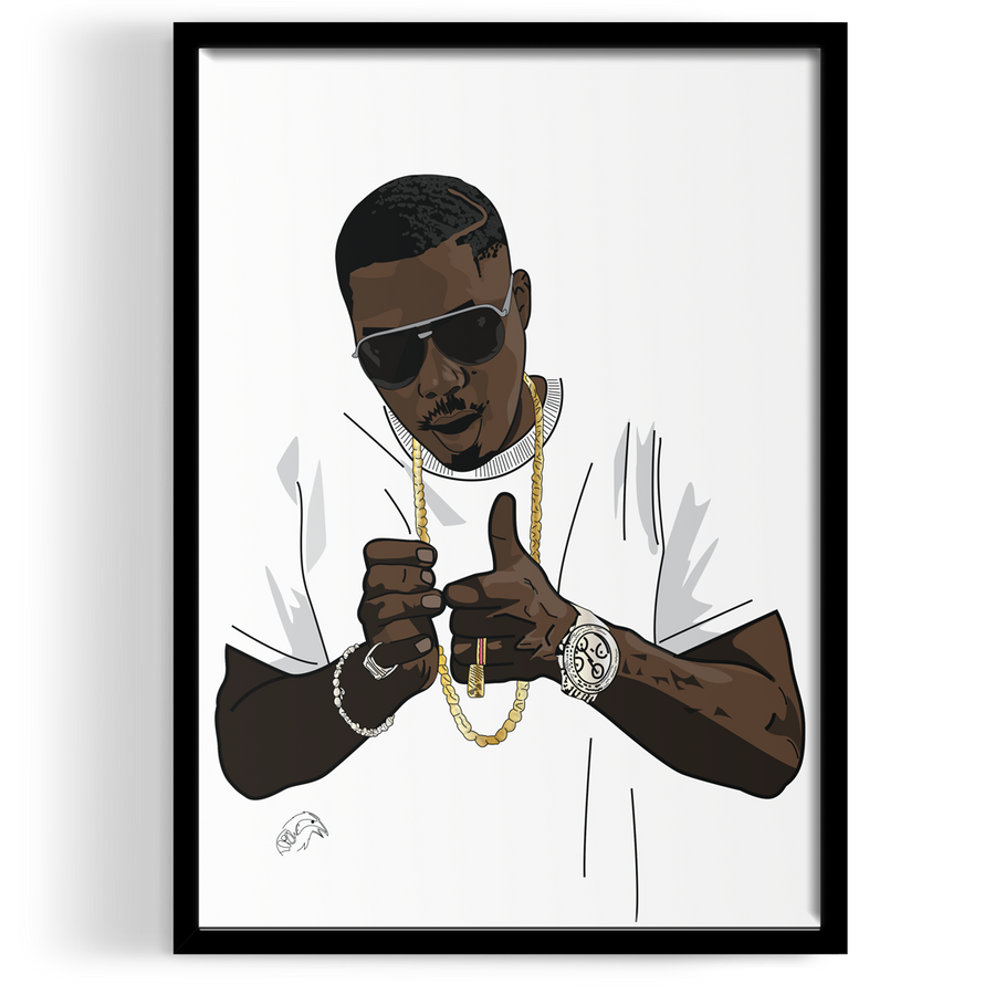 Inspired by NAS ART PRINT