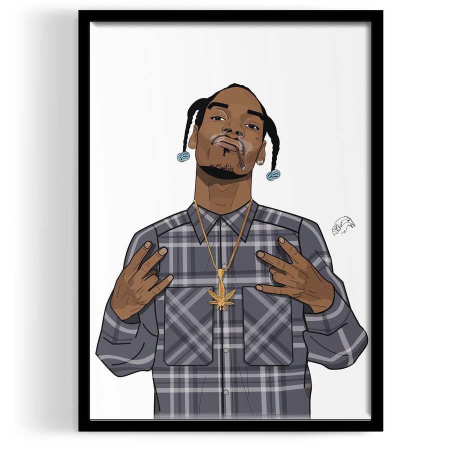 Inspired by Snoop Dogg Print