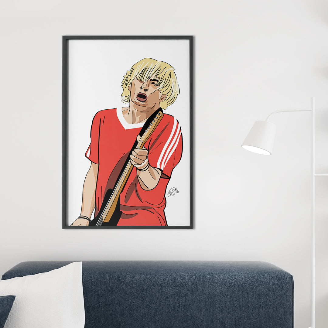 Radiohead Wall Art Thom Yorke Poster T.CROWE – T.CROWE™ radiohead